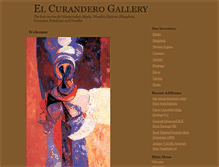 Tablet Screenshot of elcurandero.com